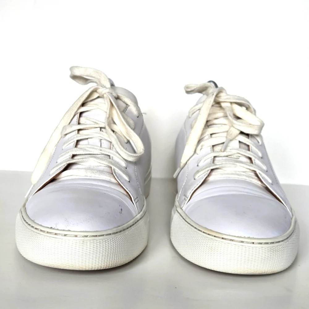 Mr. B’s Fashion for Aldo’s White Leather Sneakers size 8